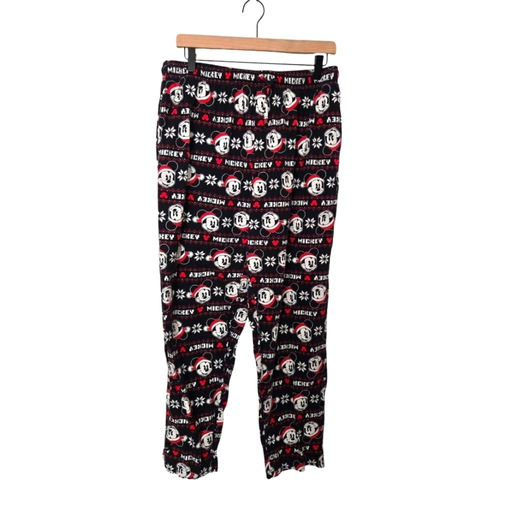 Mickey Mouse Pajama Pants Size Large Euc - Picture 1 of 4